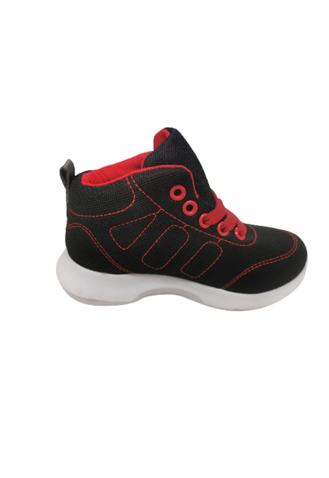 ZAPATILLAS NIÑO VINNYS OUTLET CASUALES ROJO CON CAÑA - 2