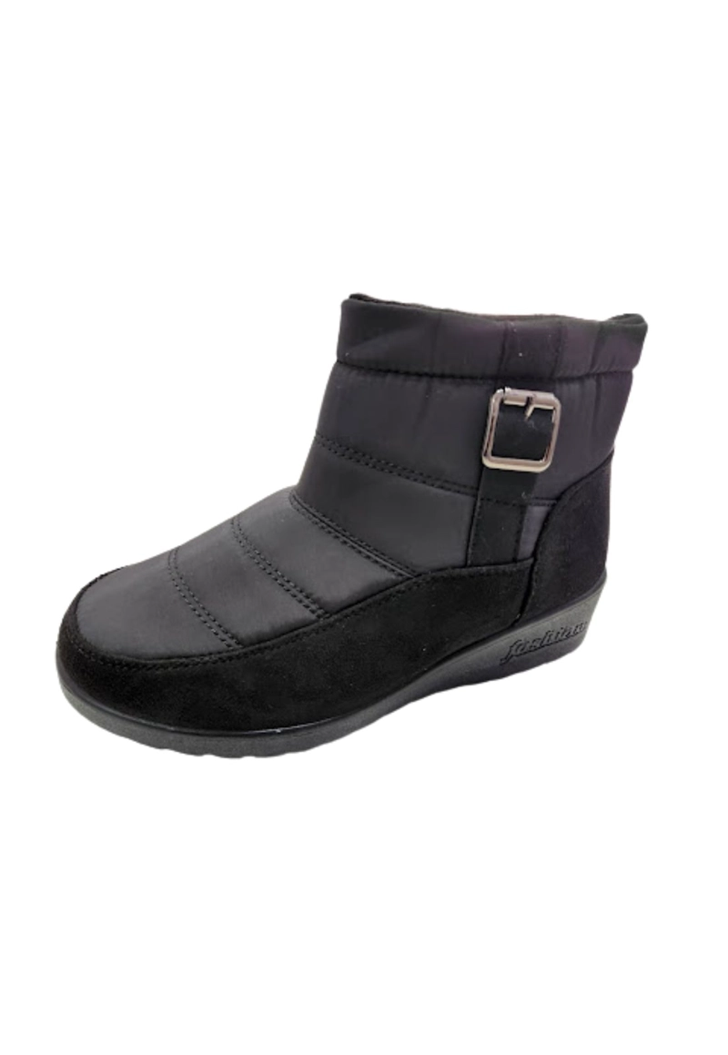 BOTAS MUJER VINNYS OUTLET NEGRO IMPERMEABLE TÉRMICA - 1