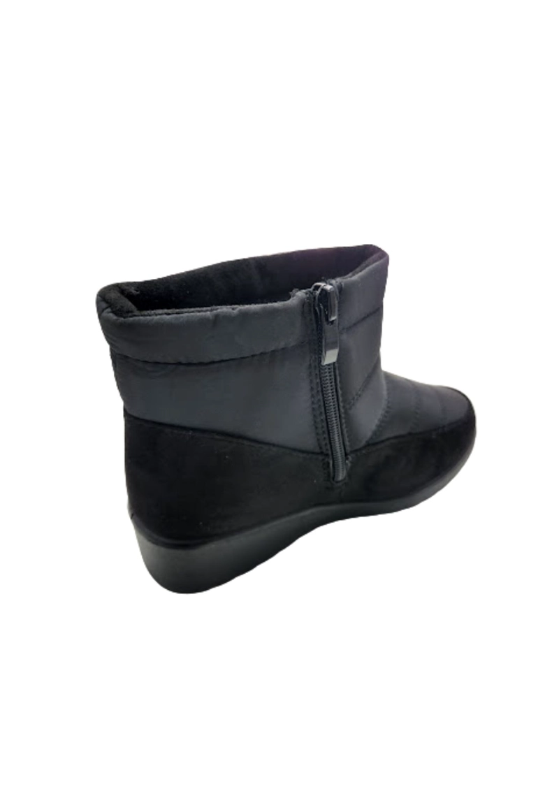 BOTAS MUJER VINNYS OUTLET NEGRO IMPERMEABLE TÉRMICA - 2