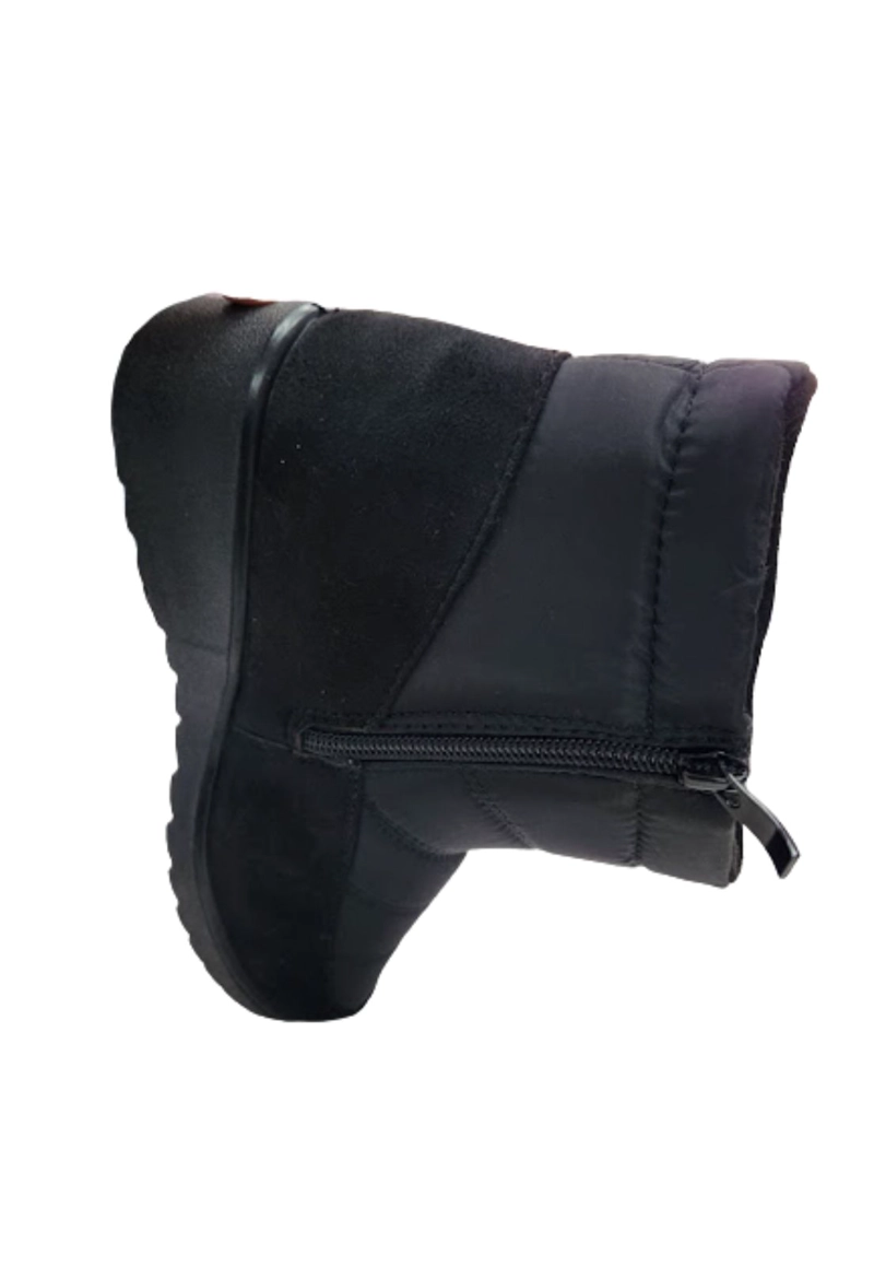 BOTAS MUJER VINNYS OUTLET NEGRO IMPERMEABLE TÉRMICA - 3
