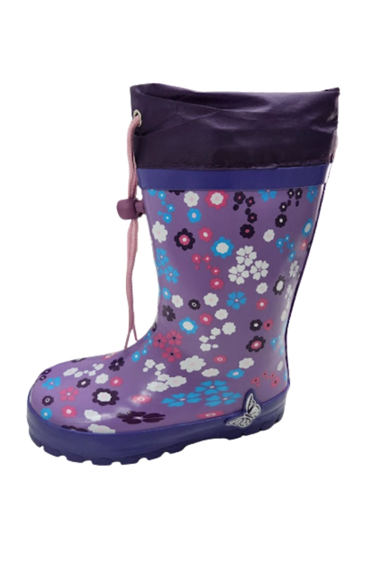 BOTAS NIÑA VINNYS OUTLET MORADO AGUA - 1