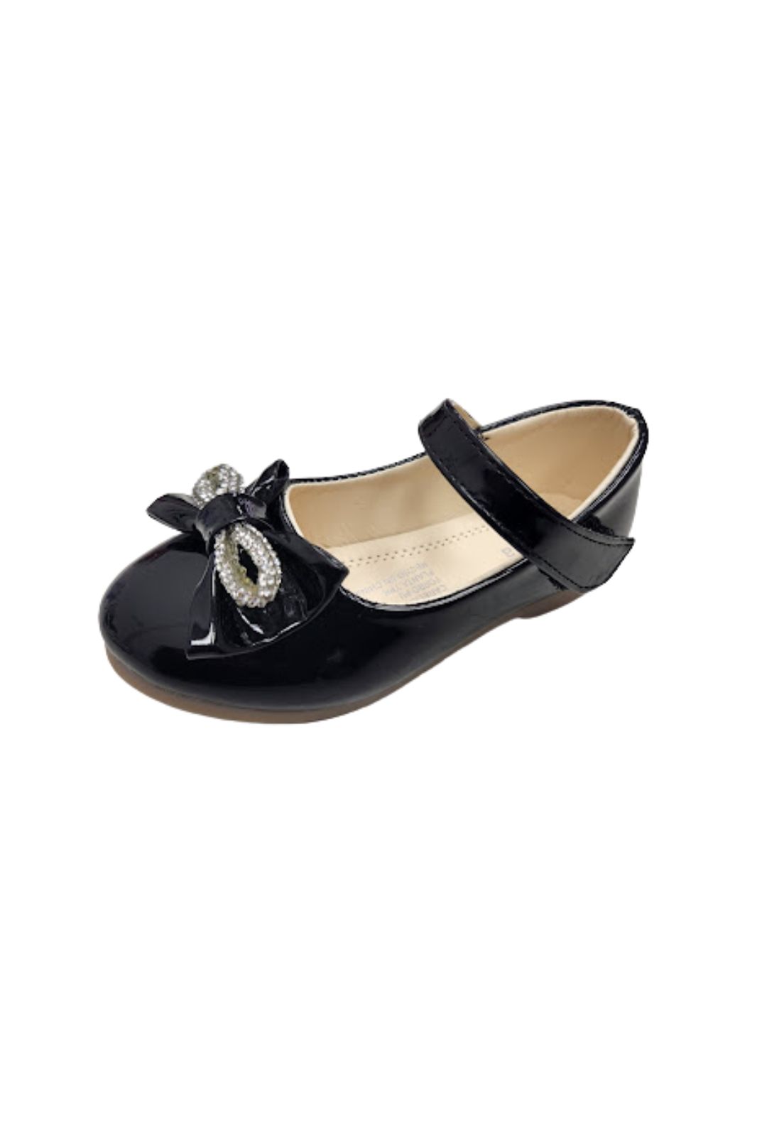 ZAPATO CHAROL NIÑA NEGRO - 1