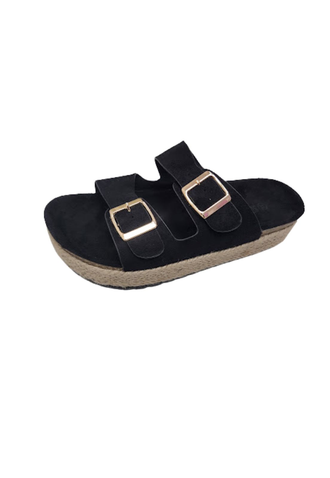 SANDALIAS MUJER VINNYS OUTLET NEGRO CON PLATAFORMA - 1