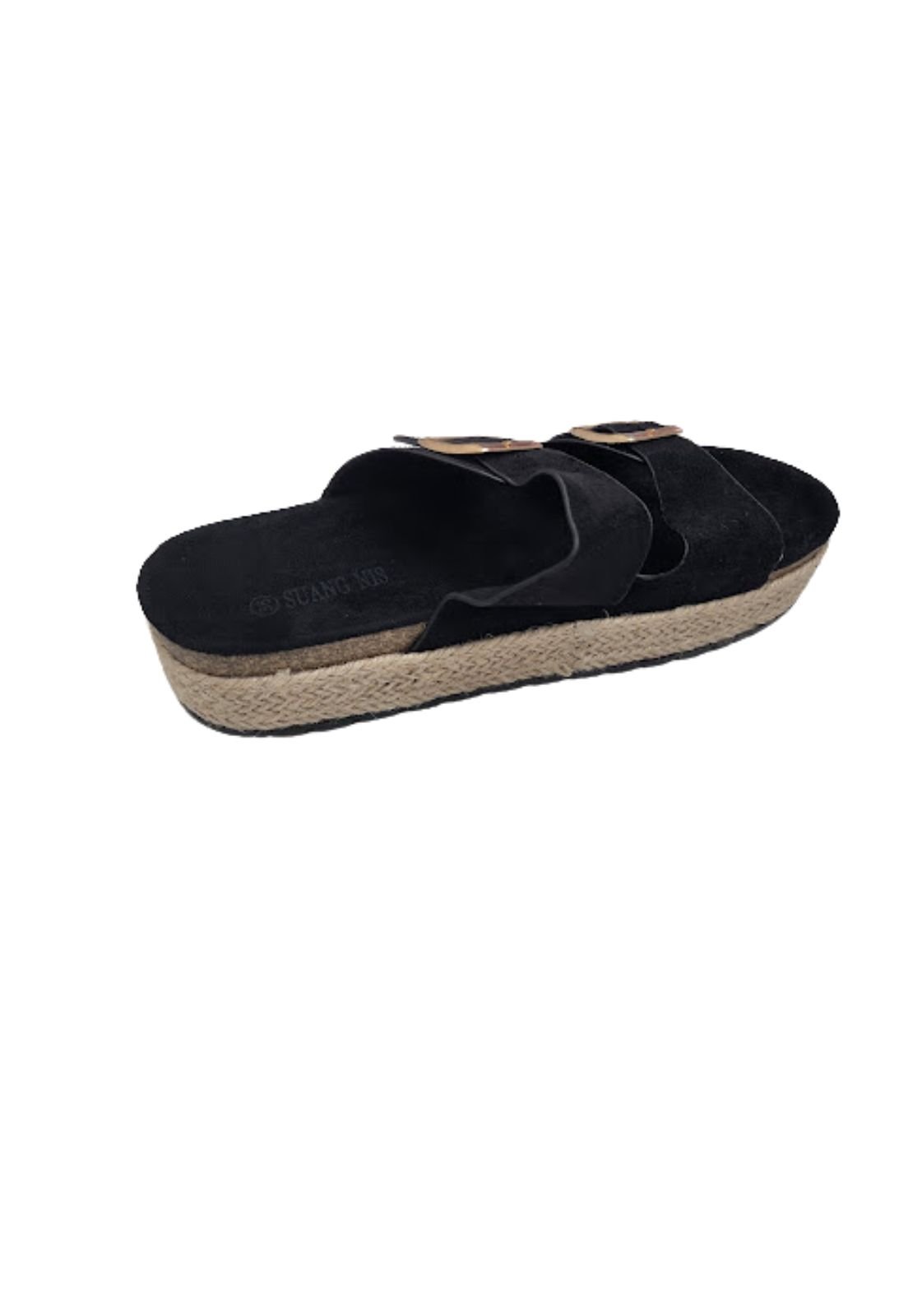 SANDALIAS MUJER VINNYS OUTLET NEGRO CON PLATAFORMA - 2
