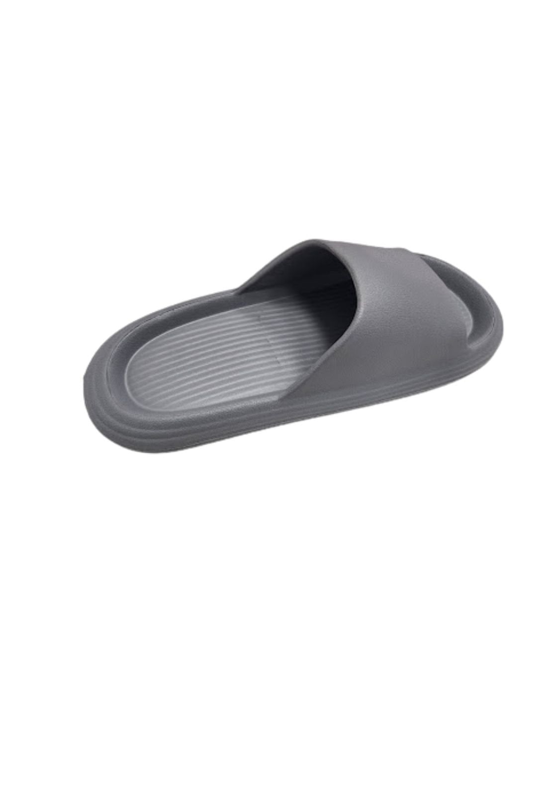 SANDALIA SLIDE HOMBRE GRIS - 2