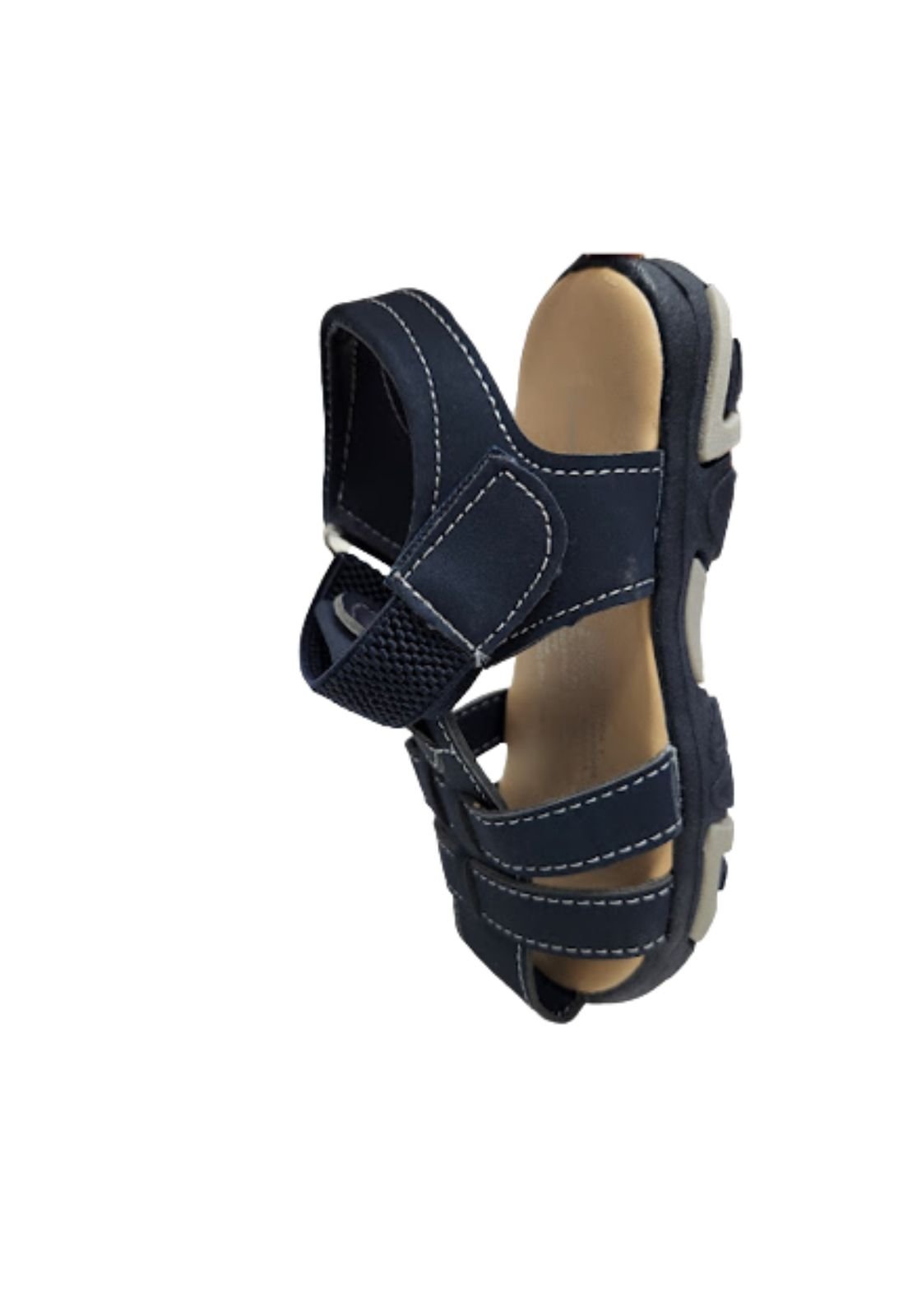 SANDALIAS NIÑO VINNYS OUTLET AZUL VELCRO - 3