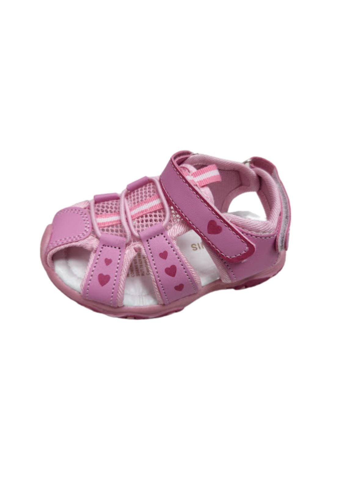 SANDALIAS NIÑA VINNYS OUTLET ROSA VELCRO - 1
