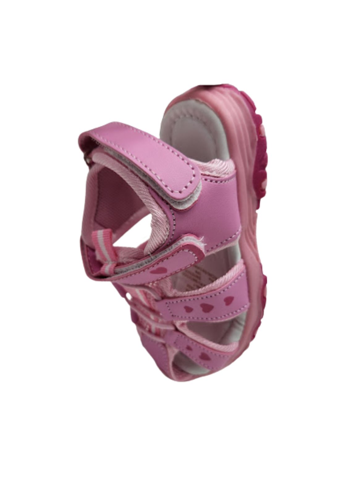SANDALIAS NIÑA VINNYS OUTLET ROSA VELCRO - 3