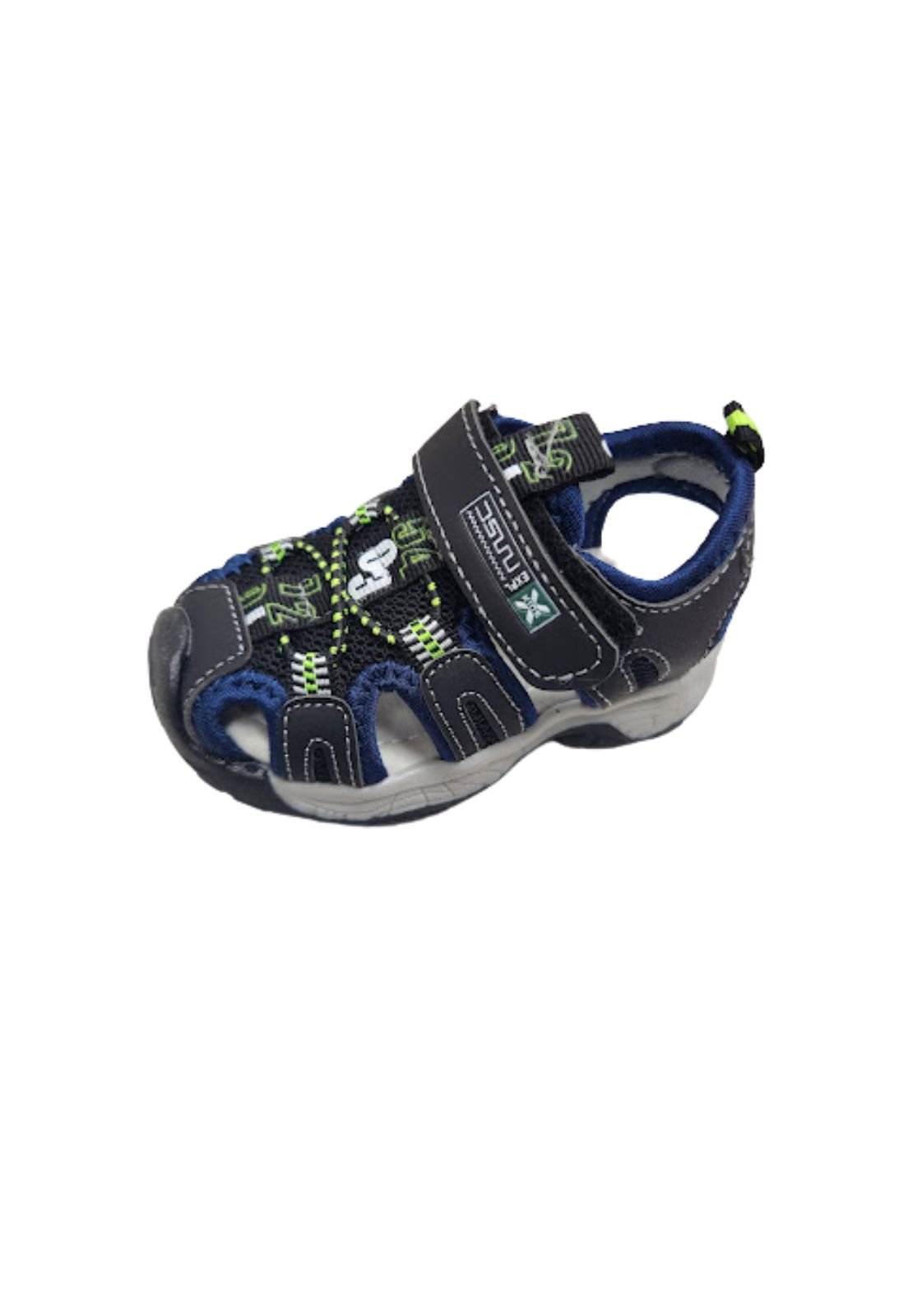 SANDALIAS NIÑO VINNYS OUTLET AZUL VELCRO - 1