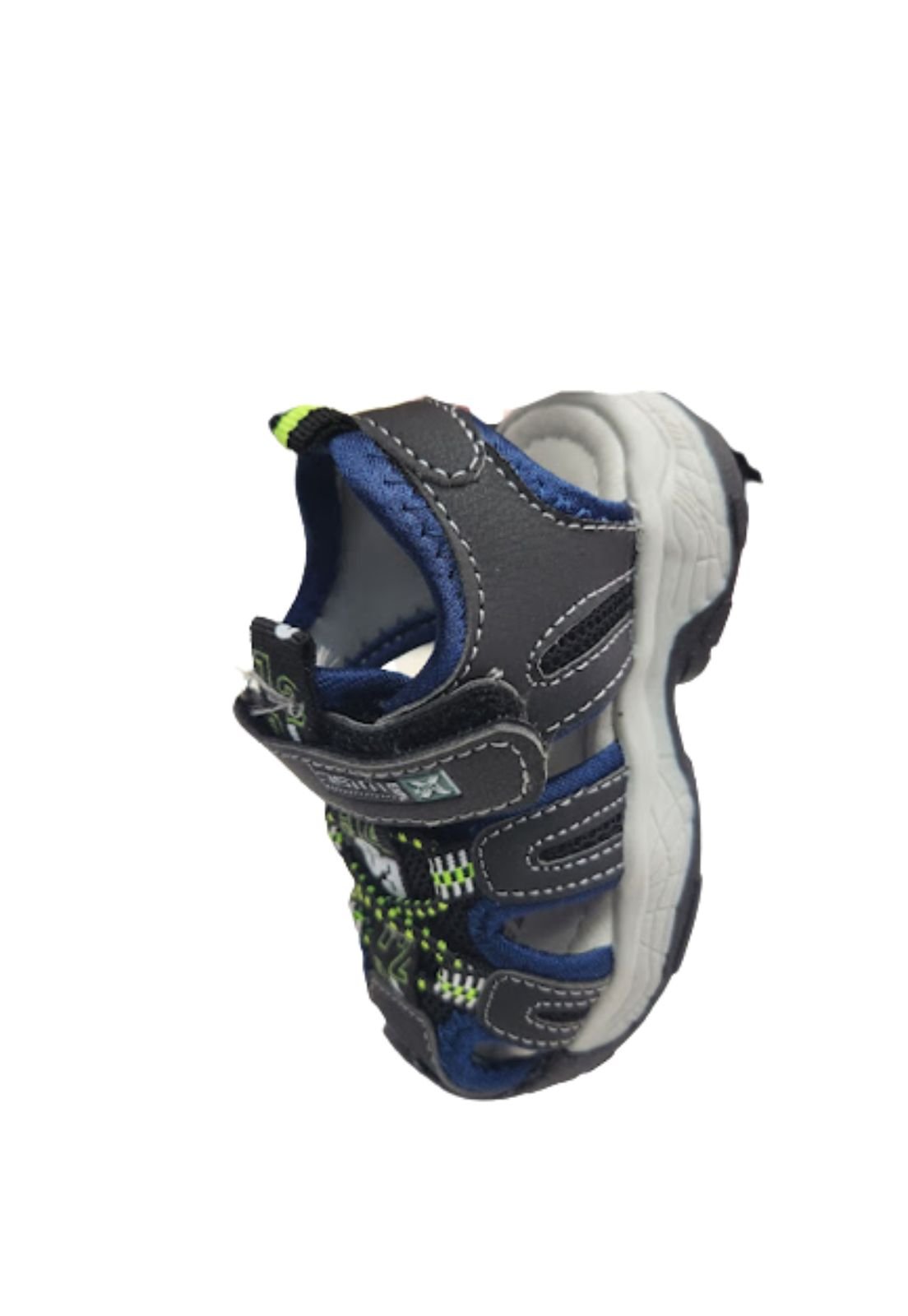 SANDALIAS NIÑO VINNYS OUTLET AZUL VELCRO - 3