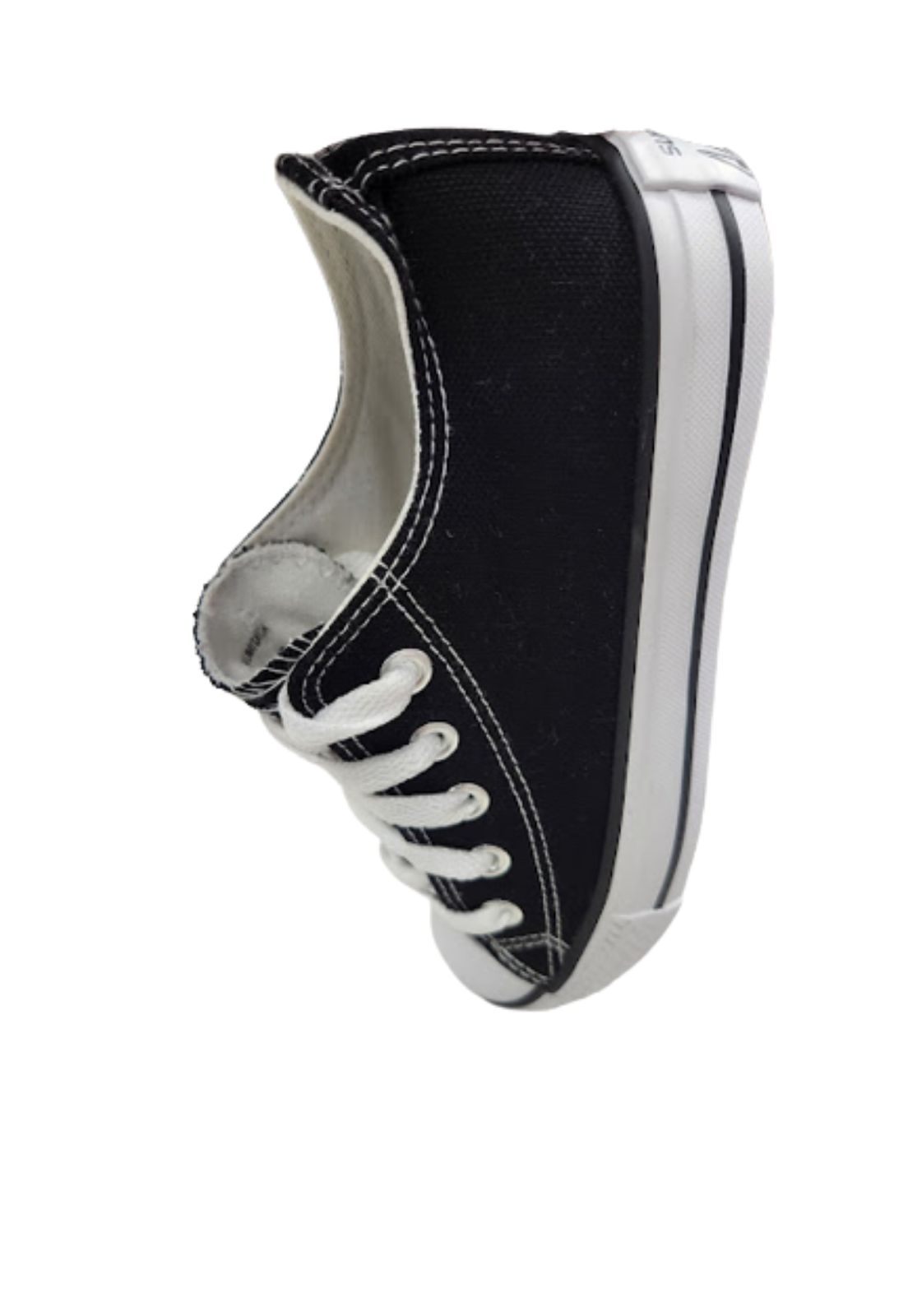 ZAPATILLAS UNISEX VINNYS OUTLET URBANAS CASUALES NEGRO LONA - 3