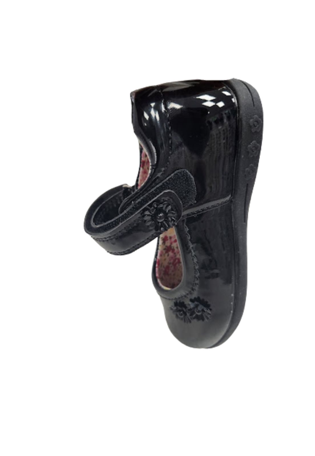 ZAPATO CHAROL NEGRO NIÑA - 3