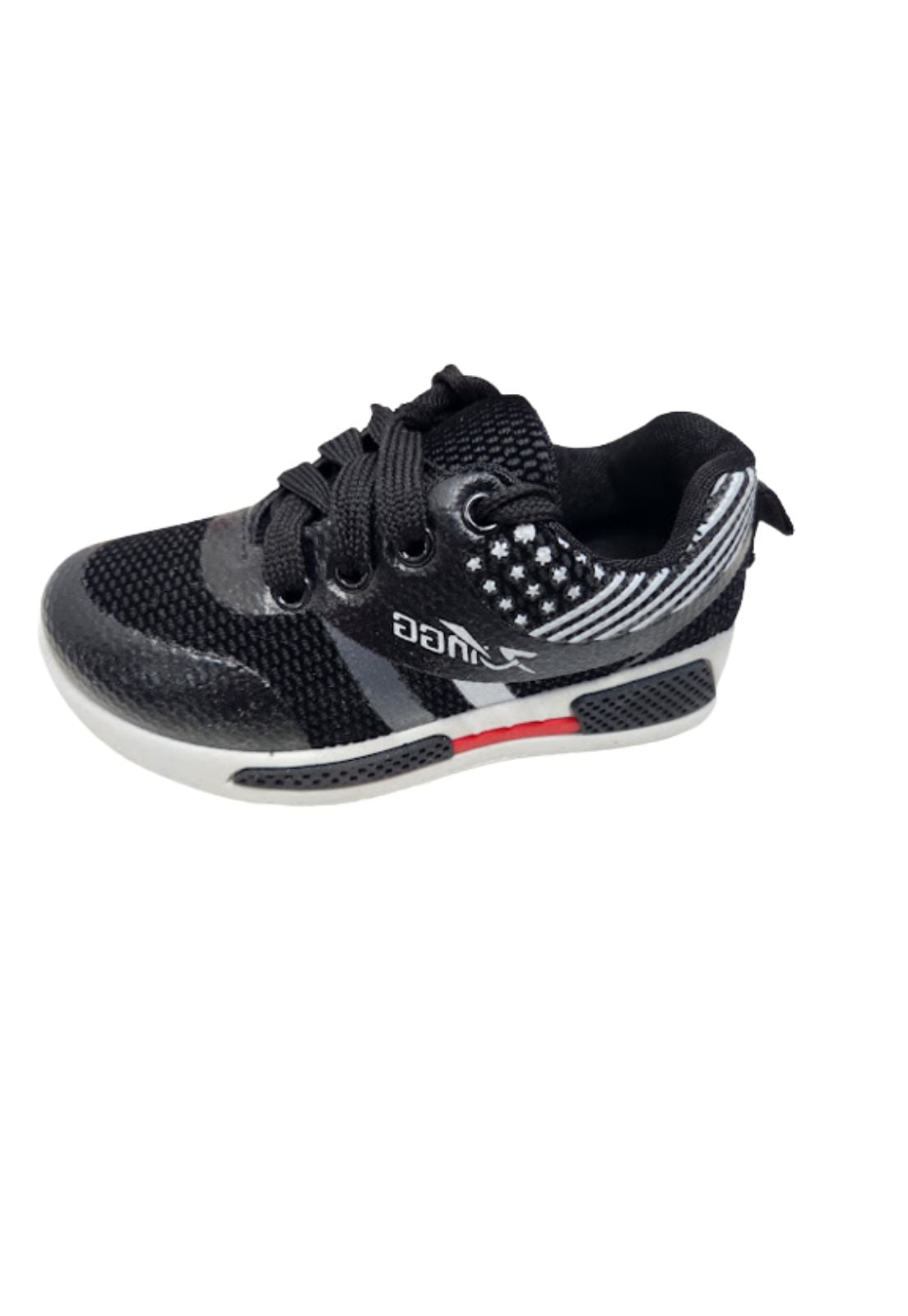 ZAPATILLAS NIÑO VINNYS OUTLET DEPORTIVAS CASUALES NEGRO - 1