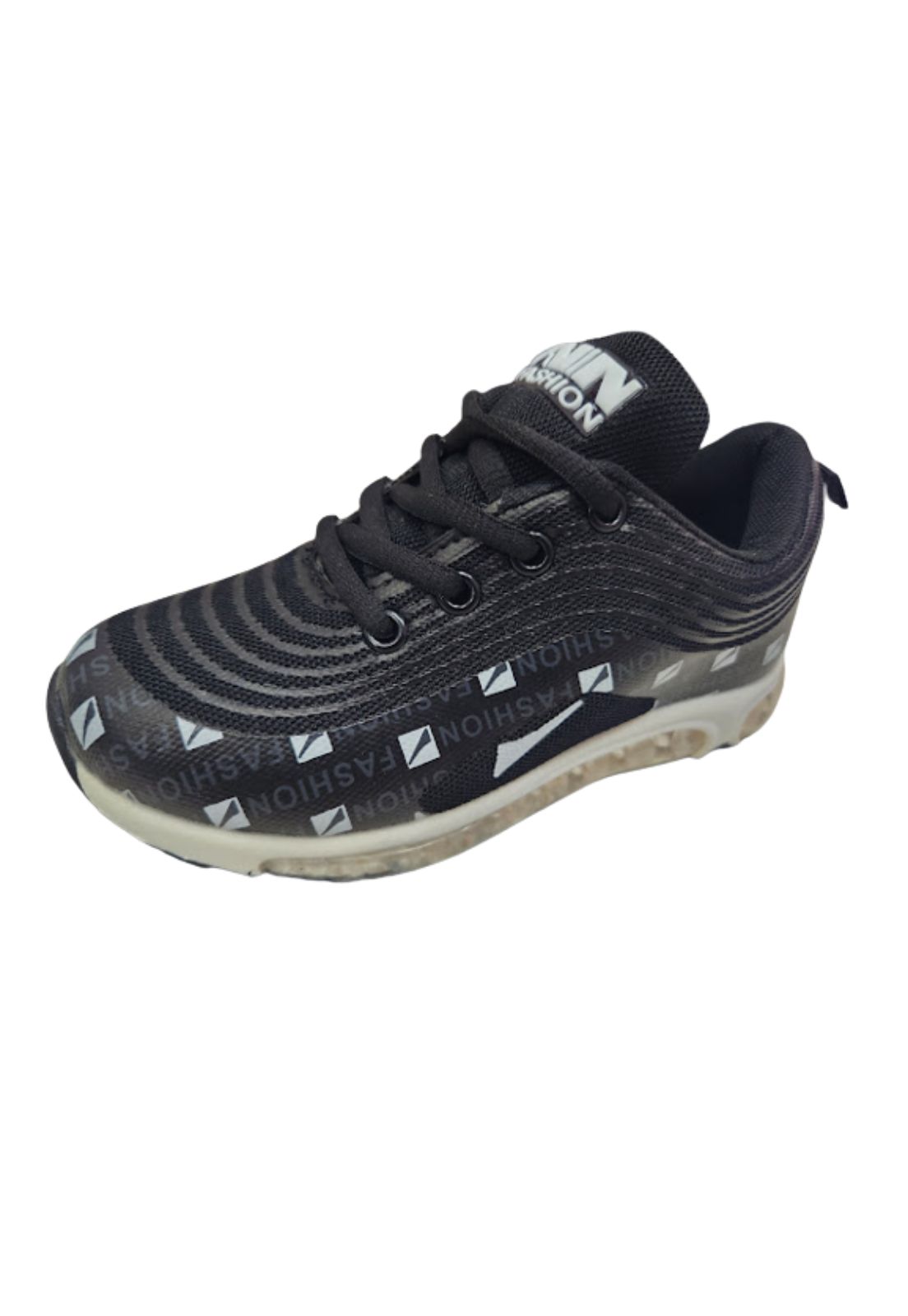ZAPATILLAS NIÑO VINNYS OUTLET DEPORTIVAS TRAINING NEGRO ESCOLAR - 1