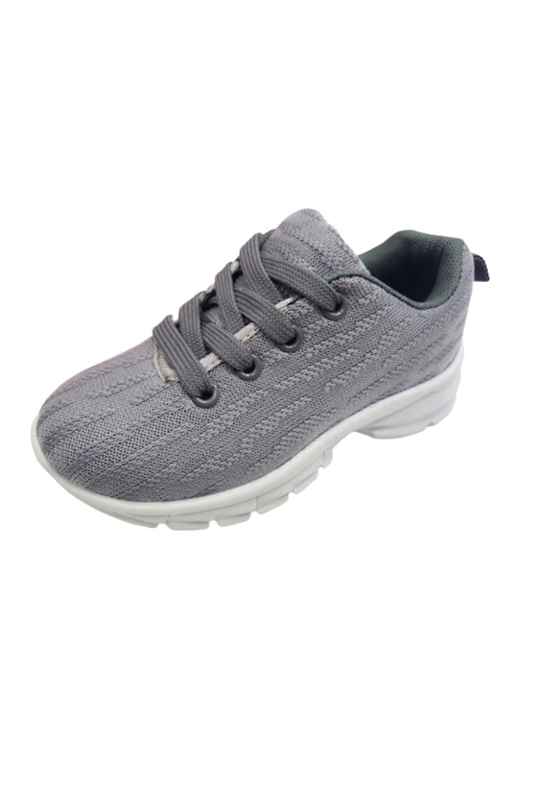 ZAPATILLAS NIÑO VINNYS OUTLET DEPORTIVAS TRAINING GRIS ESCOLAR - 1