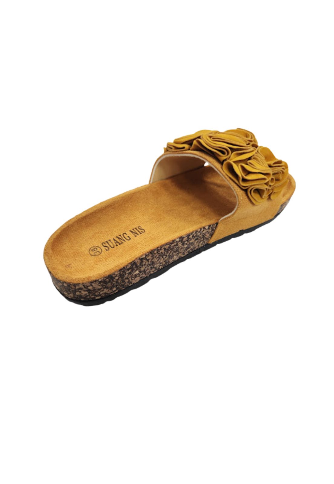 SANDALIAS MUJER VINNYS OUTLET NARANJO FLOR - 2