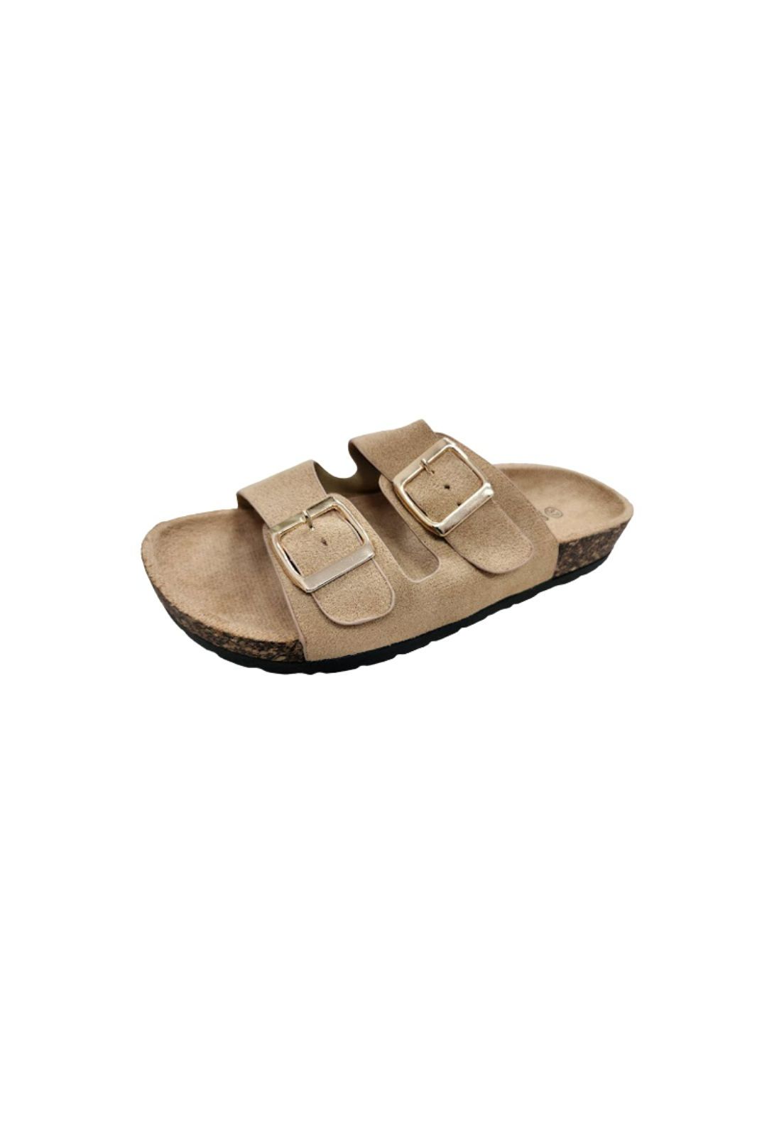 SANDALIAS MUJER VINNYS OUTLET BEIGE HEBILLA - 1