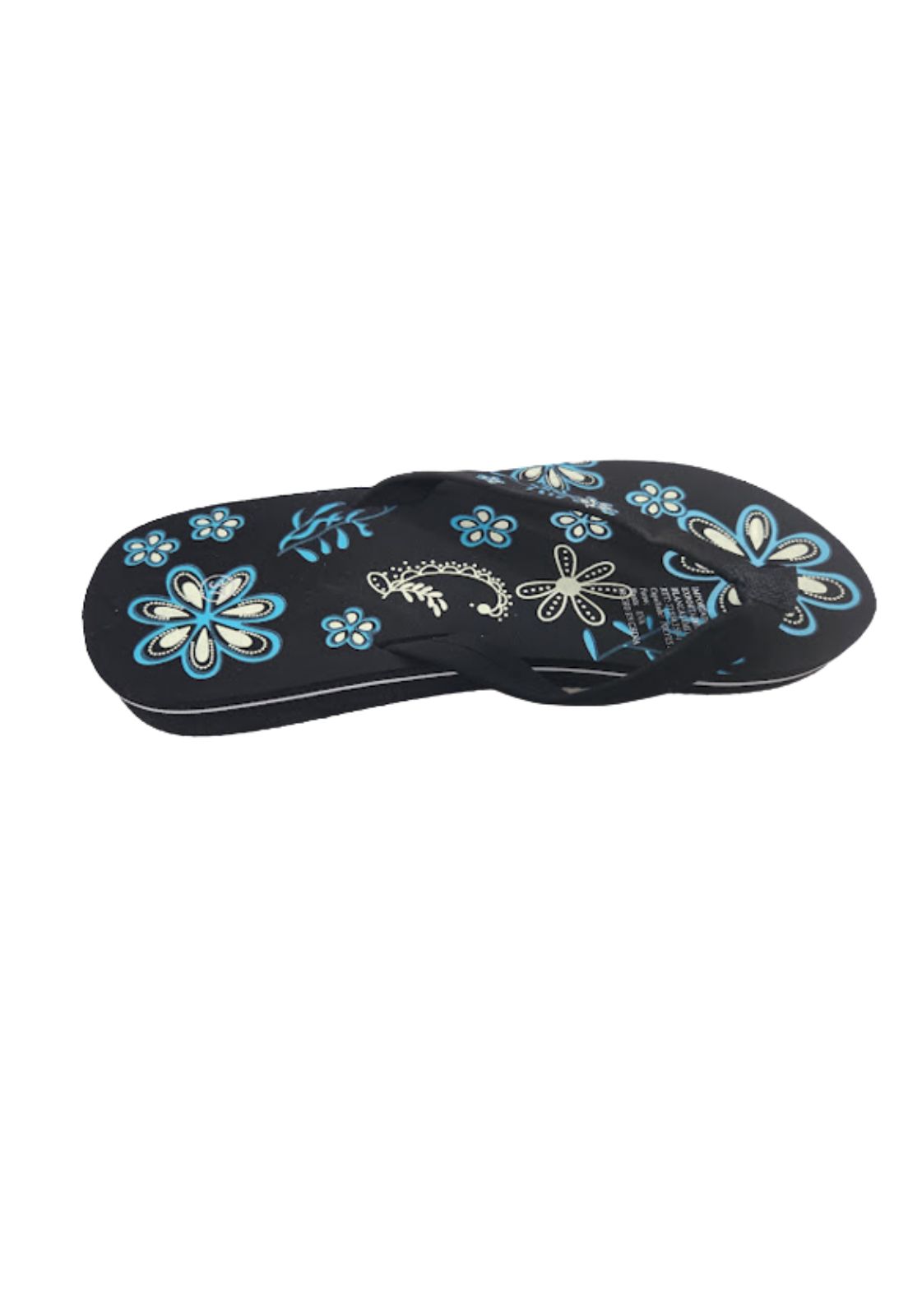 SANDALIAS MUJER VINNYS OUTLET GOMA AZUL HAWAIANA - 2