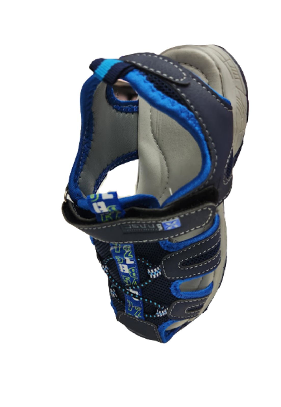 SANDALIAS NIÑO VINNYS OUTLET AZUL OUTDOOR - 3