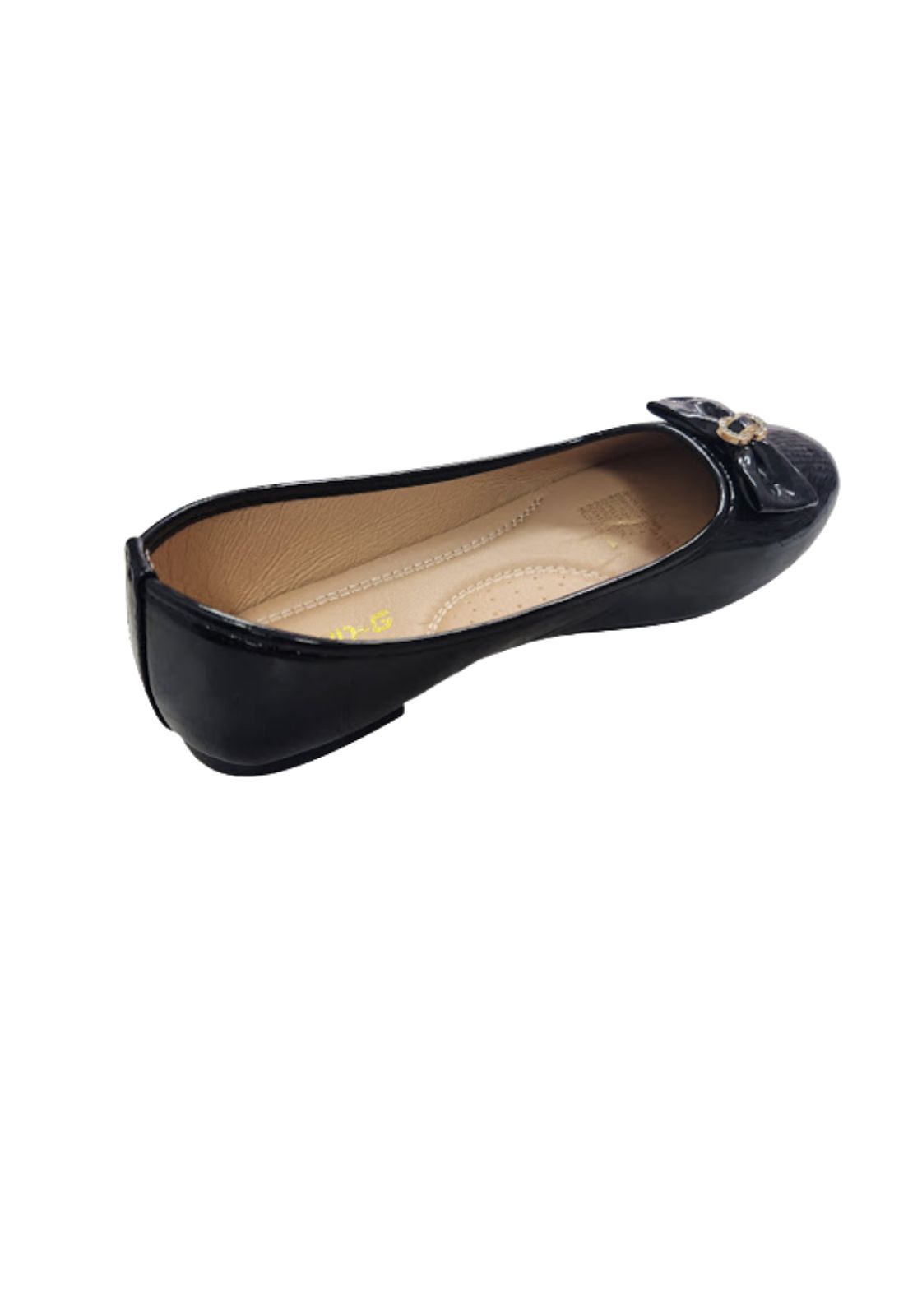 BALLERINAS MUJER VINNYS OUTLET NEGRO CHAROL - 2