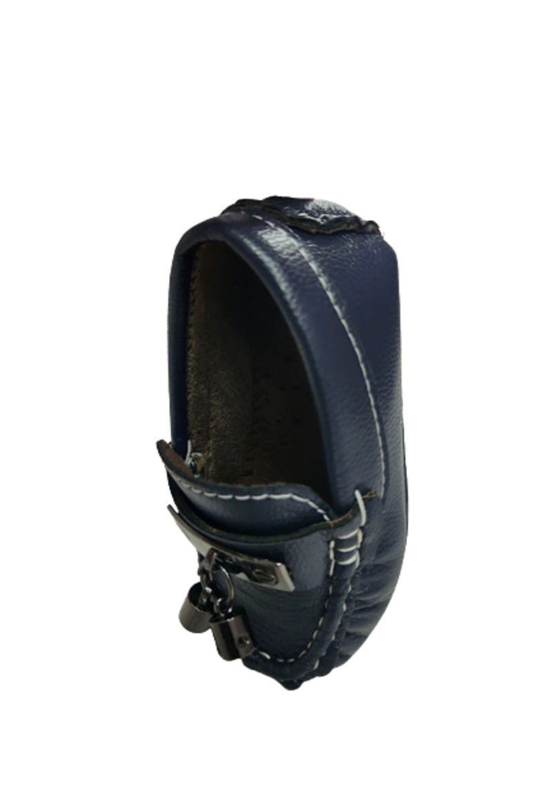 MOCASINES NIÑO VINNYS OUTLET AZUL - 3