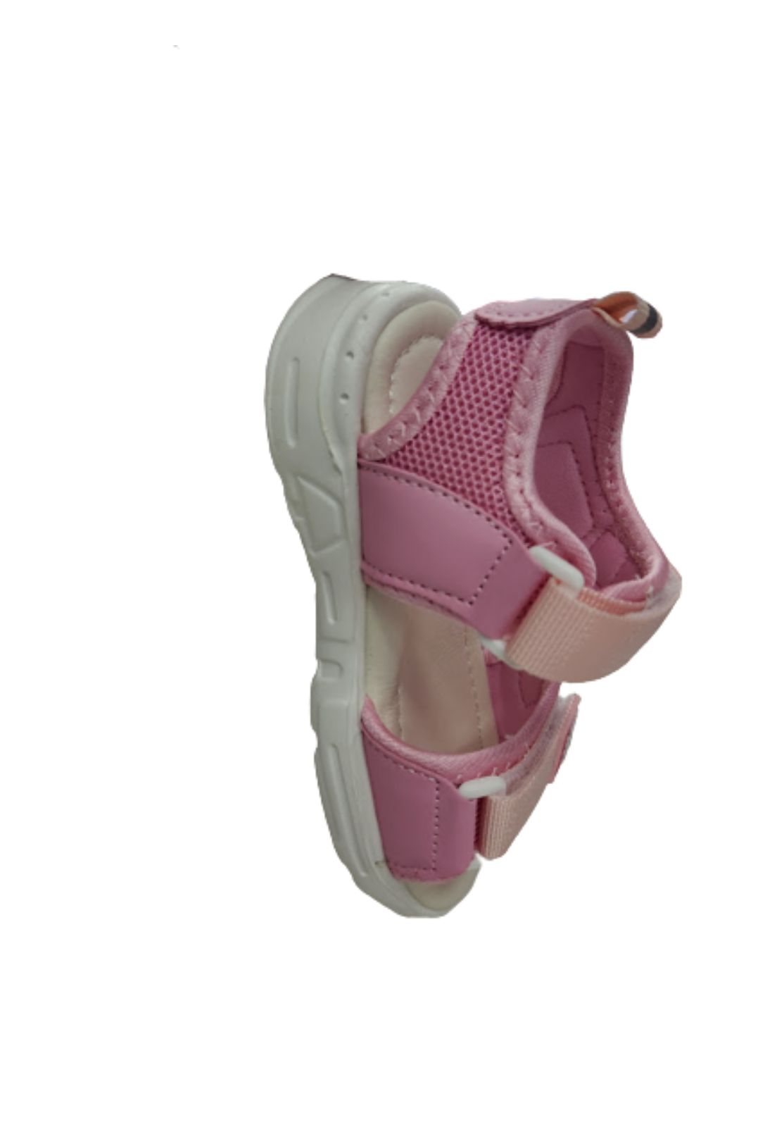 SANDALIAS NIÑA VINNYS OUTLET ROSADO DOBLE VELCRO - 4