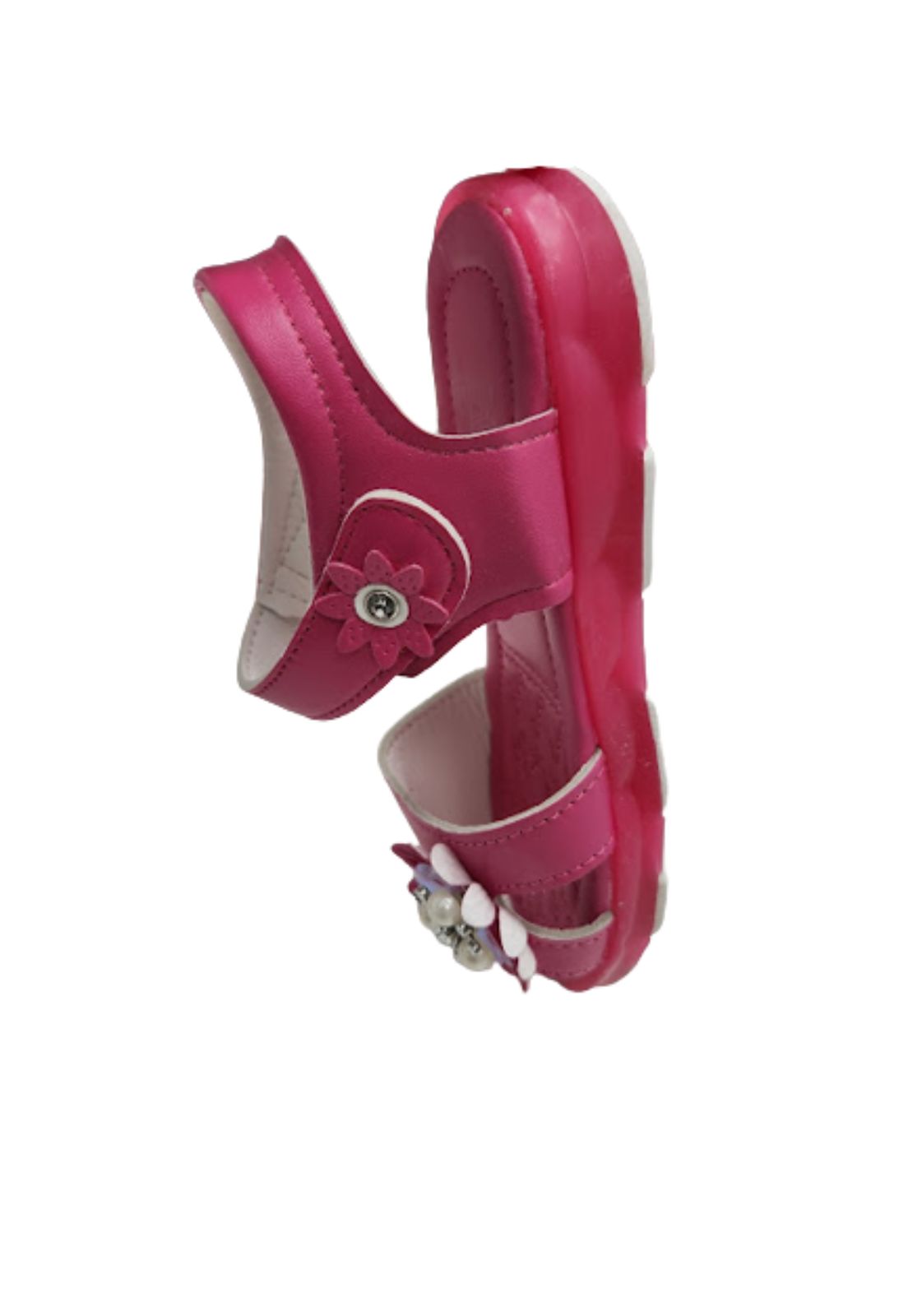 SANDALIAS NIÑA VINNYS OUTLET FUCSIA PERLITA - 3