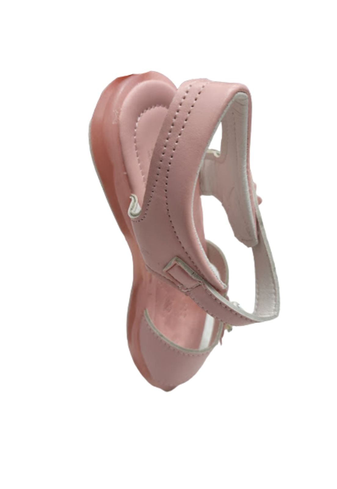 SANDALIAS NIÑA VINNYS OUTLET ROSADO VELCRO - 4
