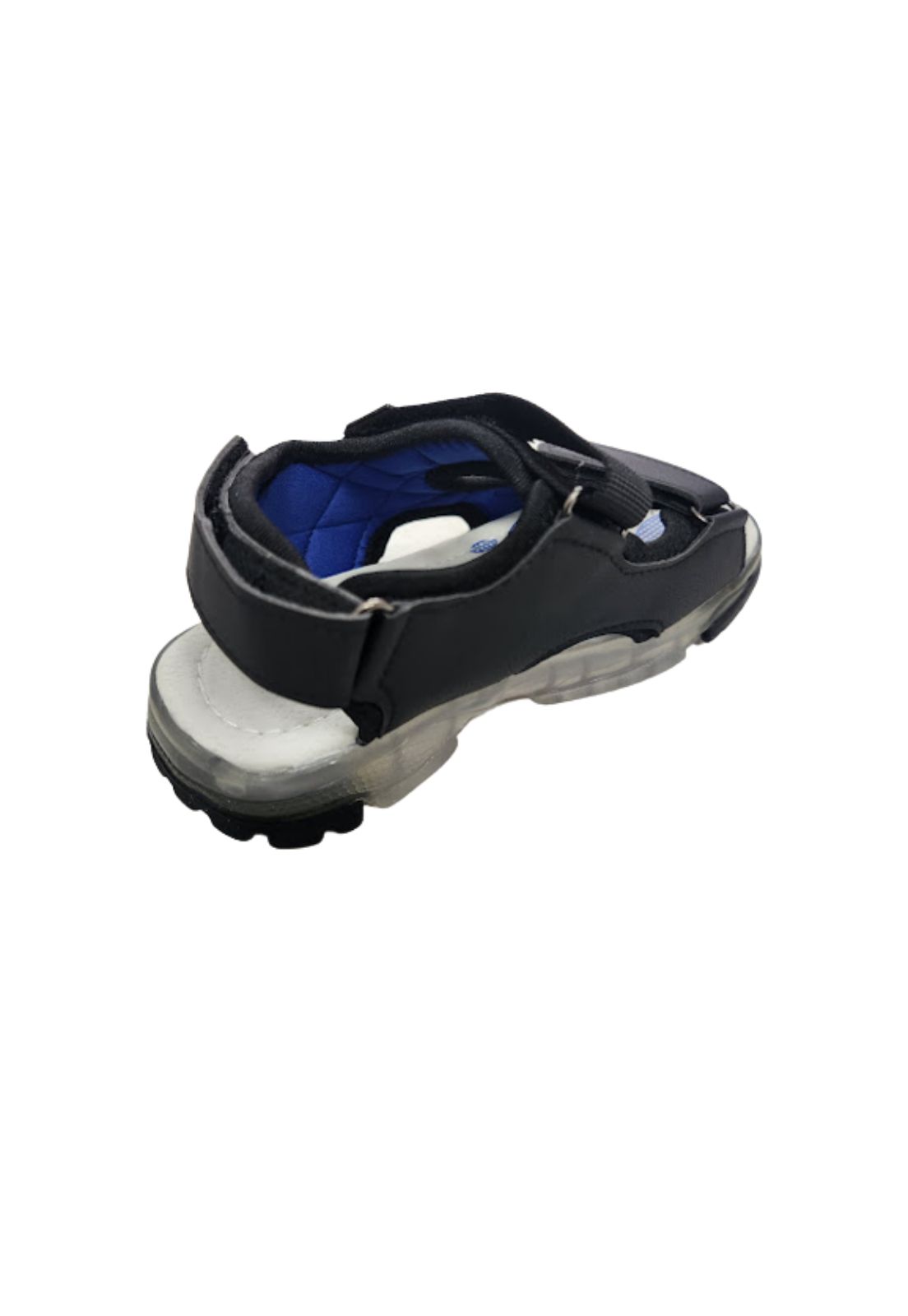 SANDALIAS NIÑO VINNYS OUTLET AZUL LUCES VELCRO - 2