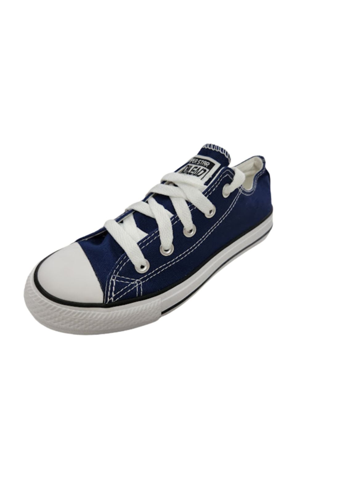 ZAPATILLA URBANA LONA AZUL - 1
