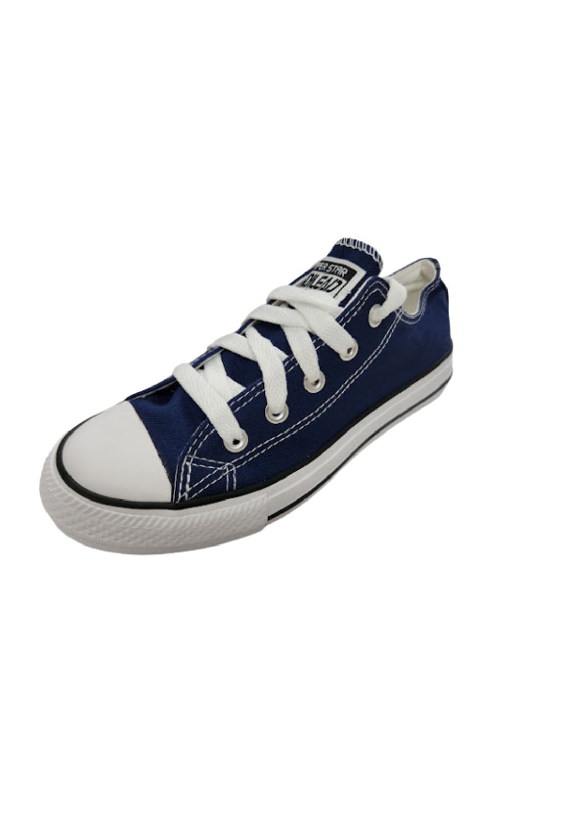 ZAPATILLA URBANA LONA AZUL - 1