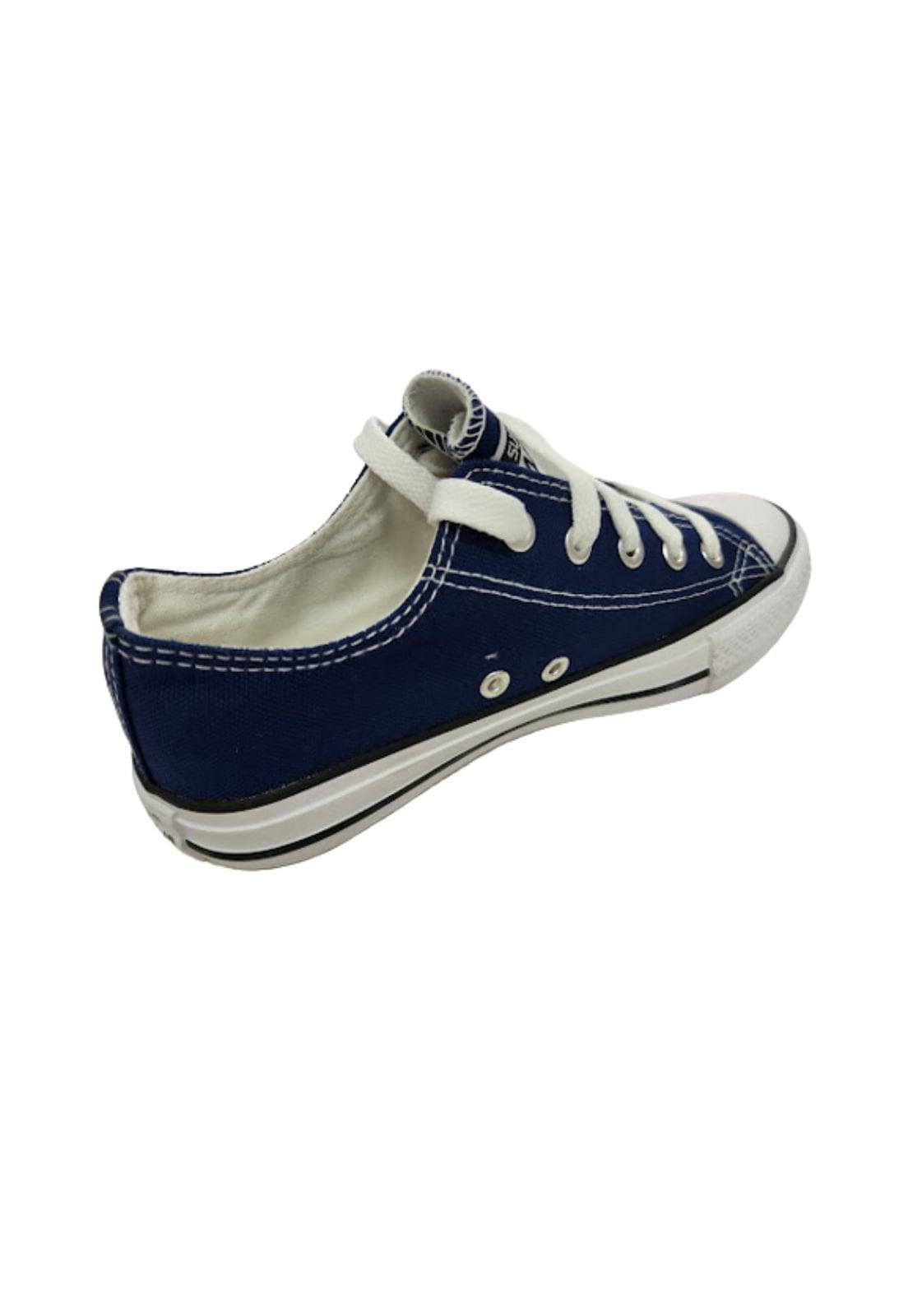 ZAPATILLA URBANA LONA AZUL - 2