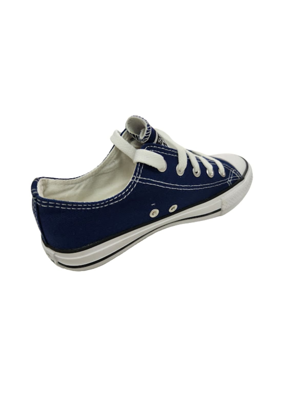 ZAPATILLA URBANA LONA AZUL - 2