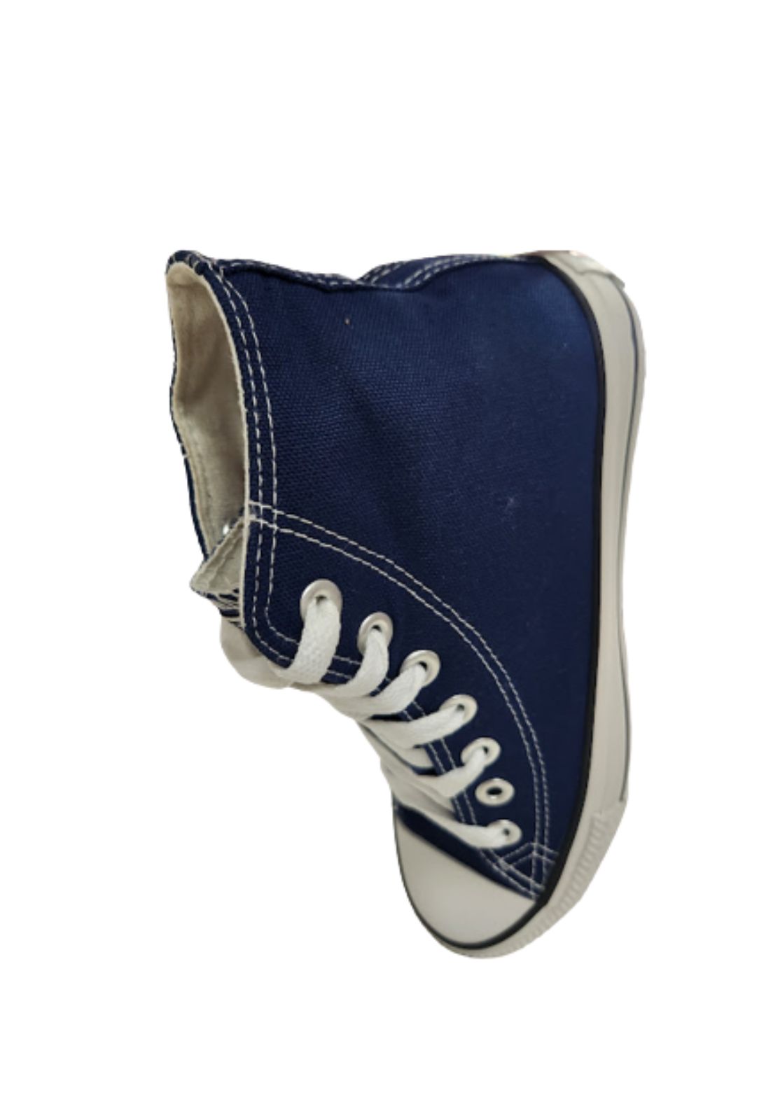 ZAPATILLAS MUJER VINNYS OUTLET URBANAS AZUL LONA CON CAÑA - 3