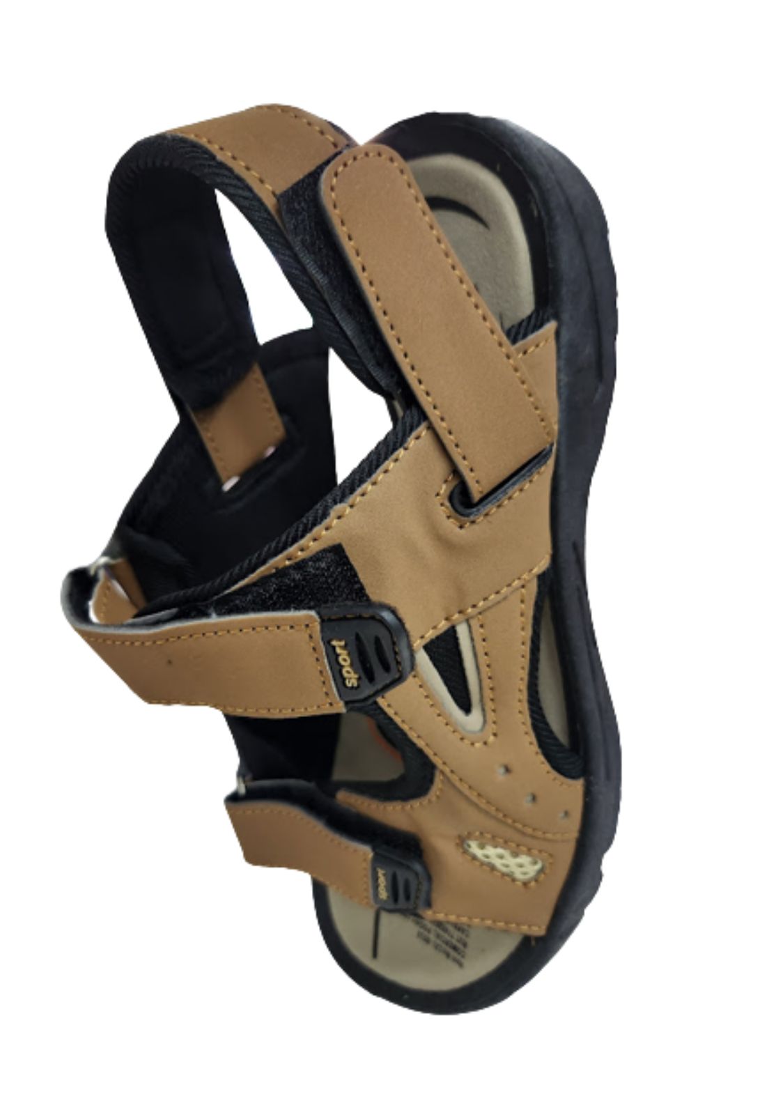 SANDALIA HOMBRE CAMEL VINNYS OUTLET - 3