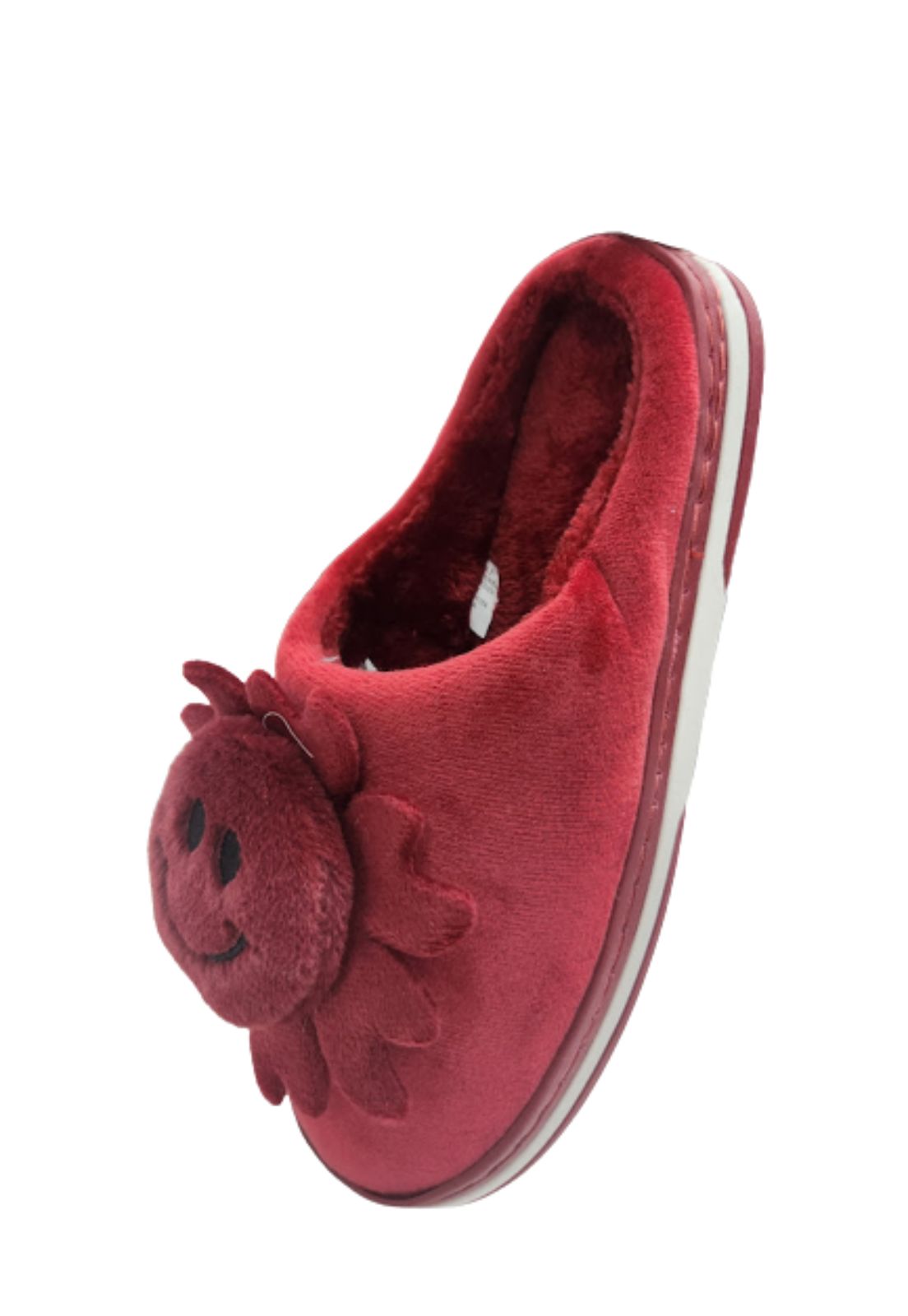 PANTUFLAS MUJER VINNYS OUTLET ROJO FLOR - 3
