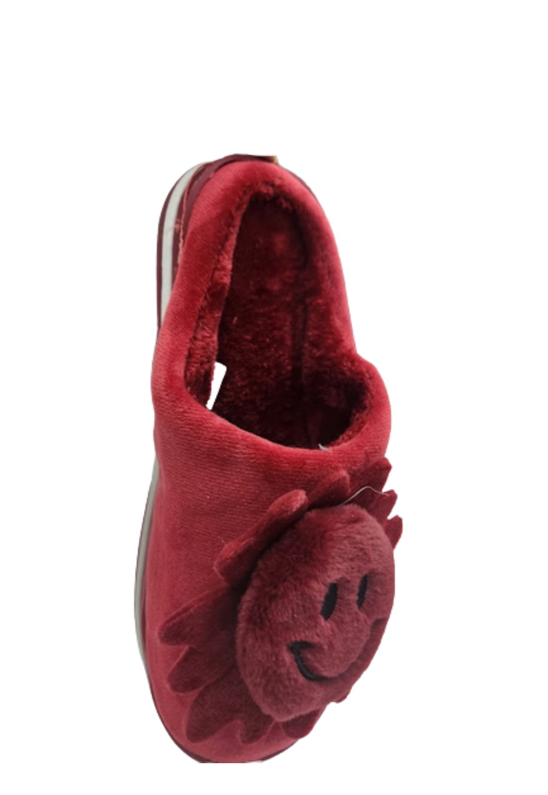 PANTUFLAS MUJER VINNYS OUTLET ROJO FLOR - 4