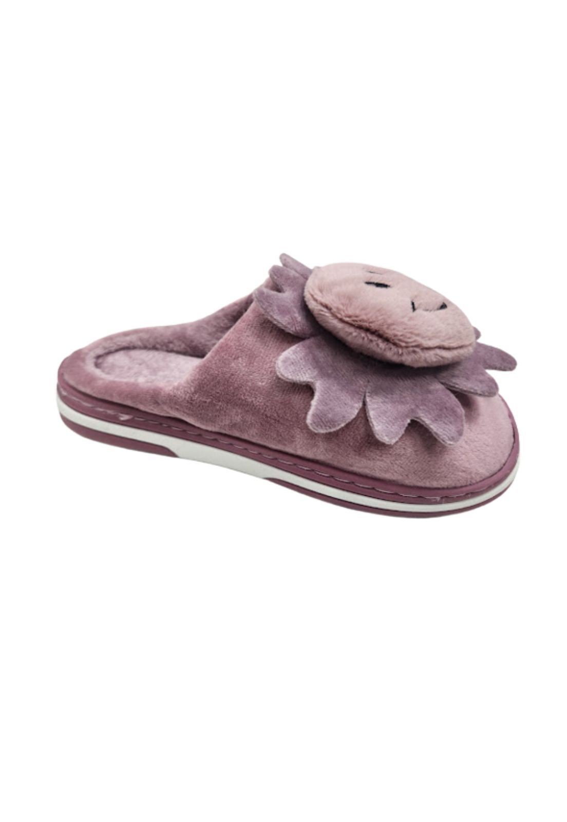 PANTUFLAS MUJER VINNYS OUTLET MORADO FLOR - 2