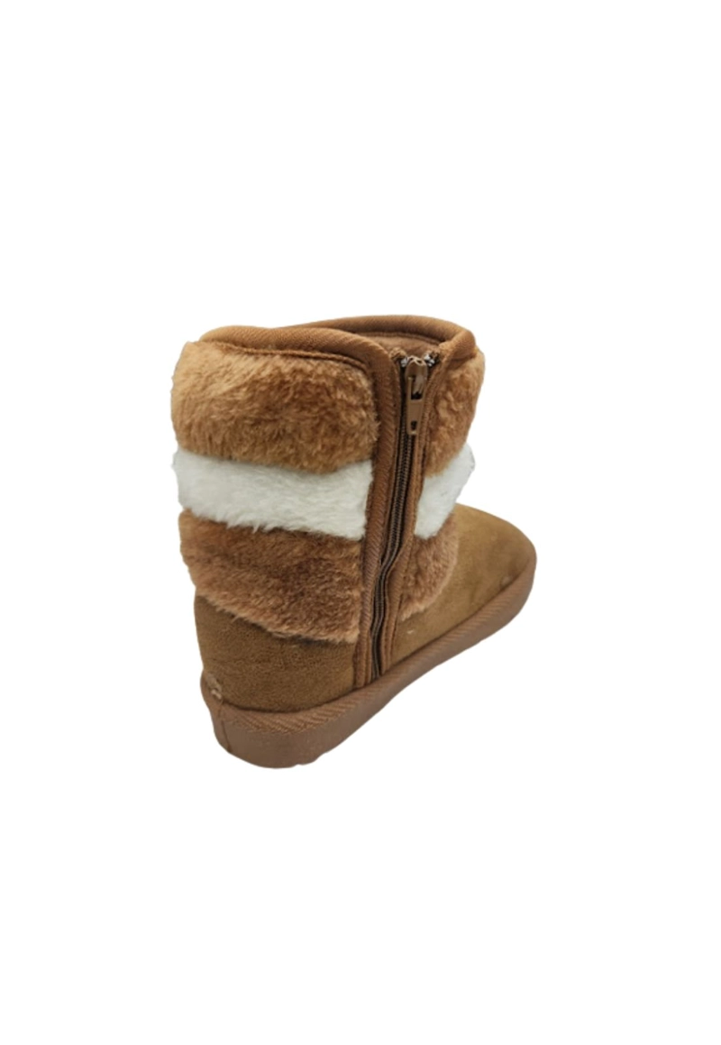 BOTAS NIÑA VINNYS OUTLET CAMEL CHIPORRO - 2