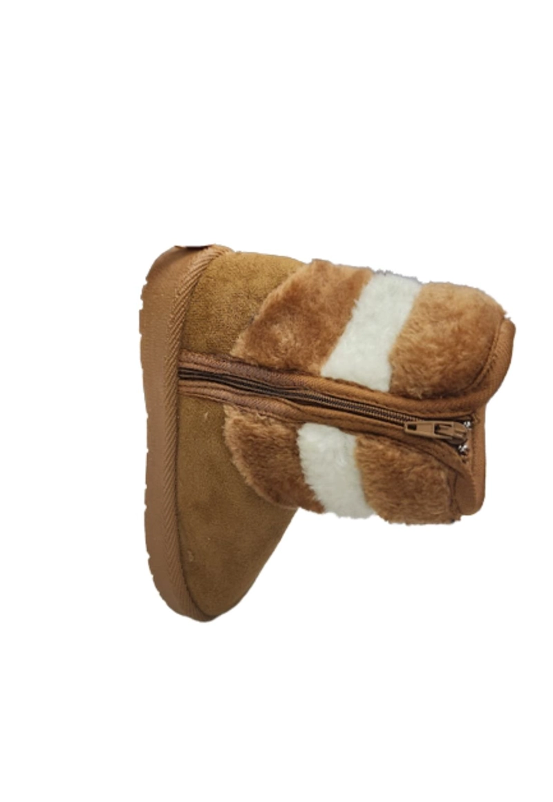 BOTAS NIÑA VINNYS OUTLET CAMEL CHIPORRO - 4