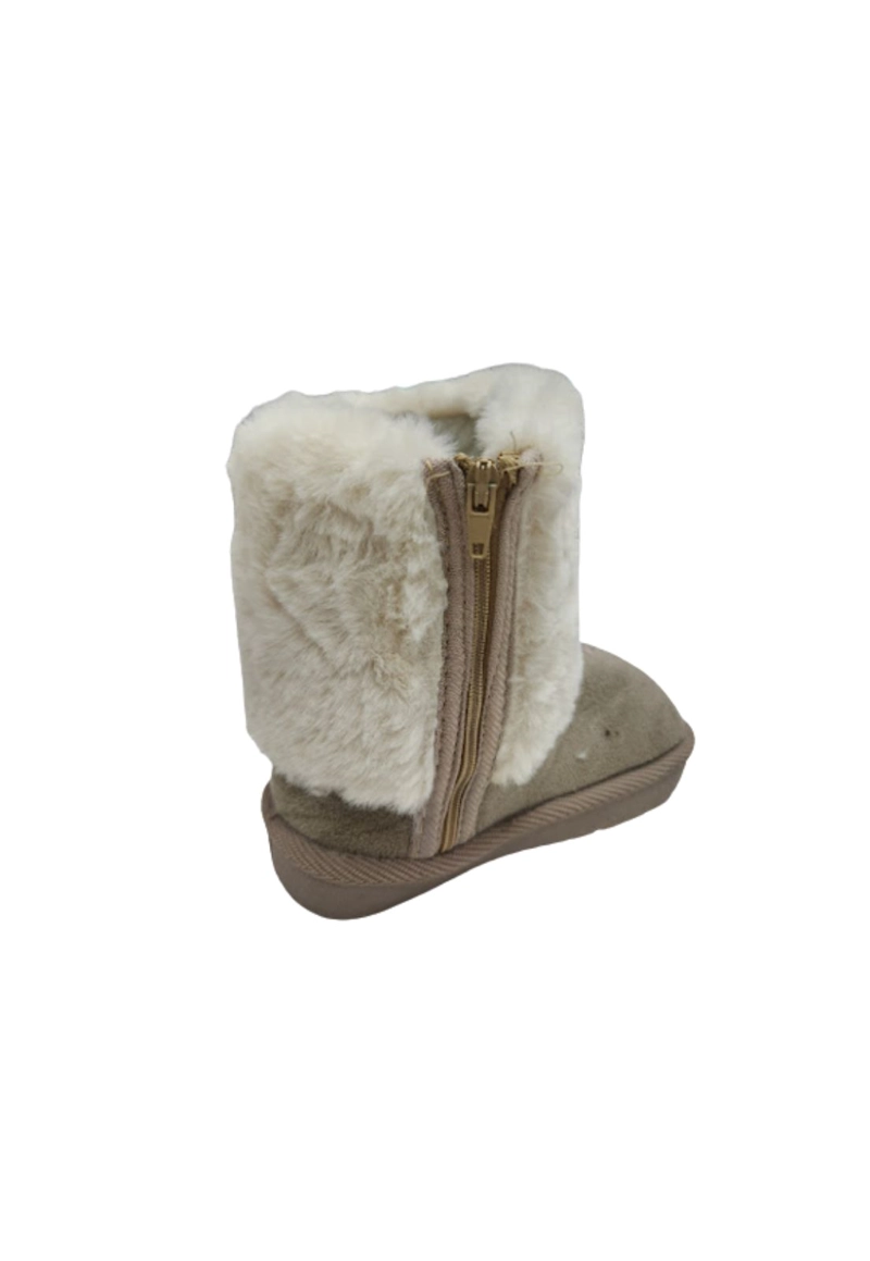 BOTAS NIÑA VINNYS OUTLET BEIGE CHIPORRO - 2