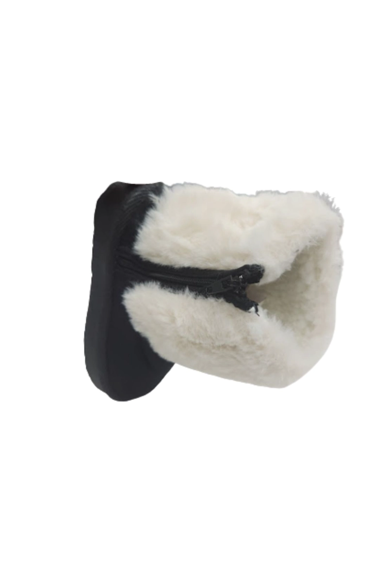 BOTAS NIÑA VINNYS OUTLET NEGRO CHIPORRO - 4