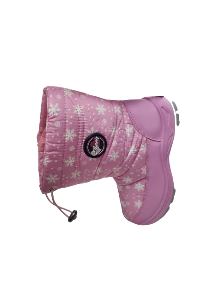 BOTAS NIÑA VINNYS OUTLET ROSADO NIEVE IMPERMEABLE - 3