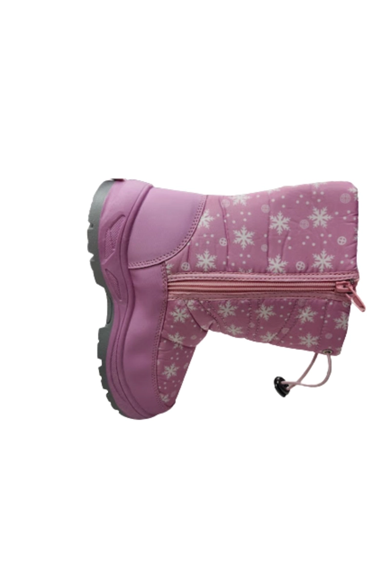 BOTAS NIÑA VINNYS OUTLET ROSADO NIEVE IMPERMEABLE - 4