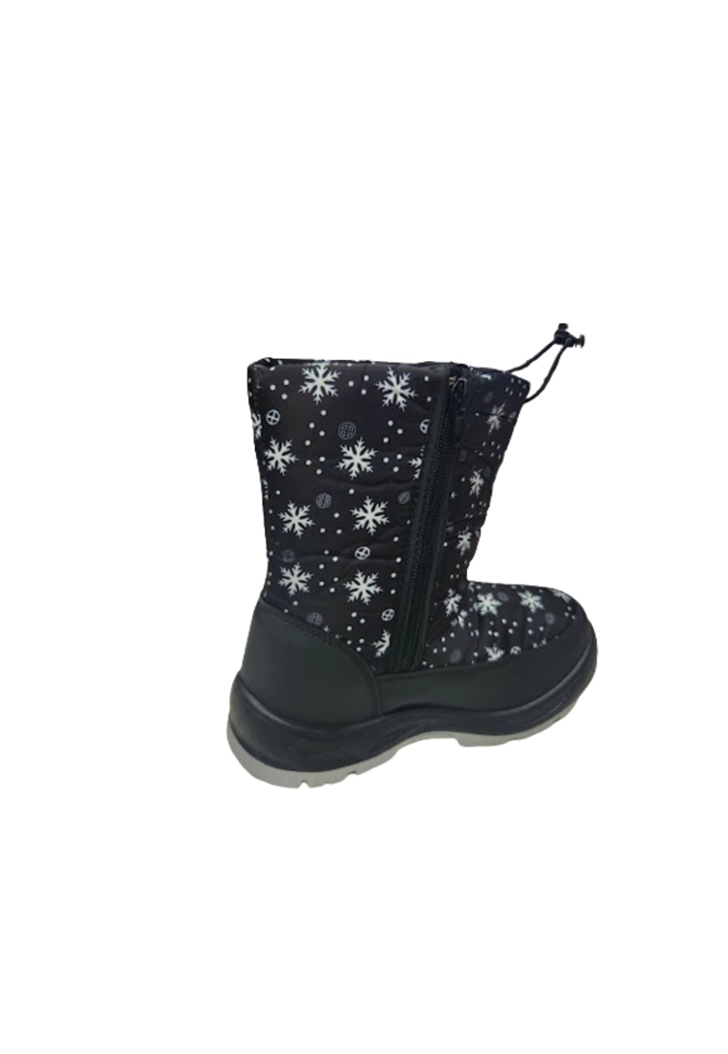 BOTAS NIÑA VINNYS OUTLET NEGRO NIEVE LLUVIA - 2