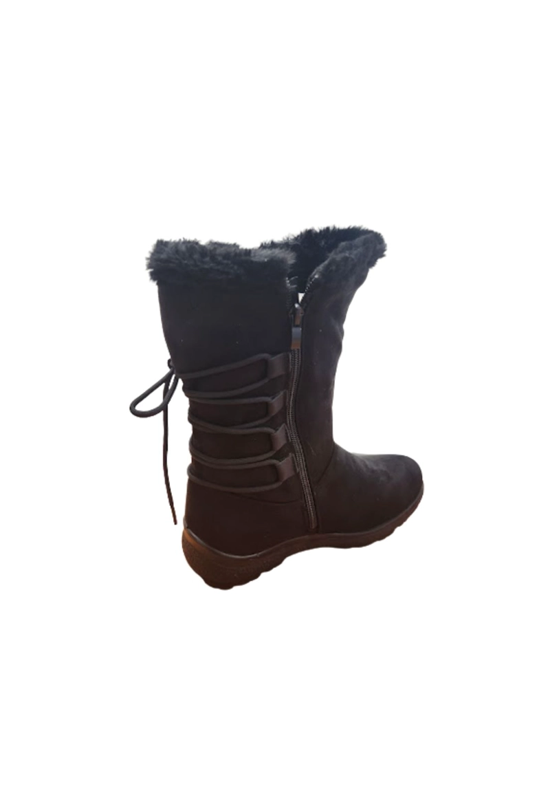 BOTAS MUJER VINNYS OUTLET NEGRO INVIERNO CHIPORRO - 2