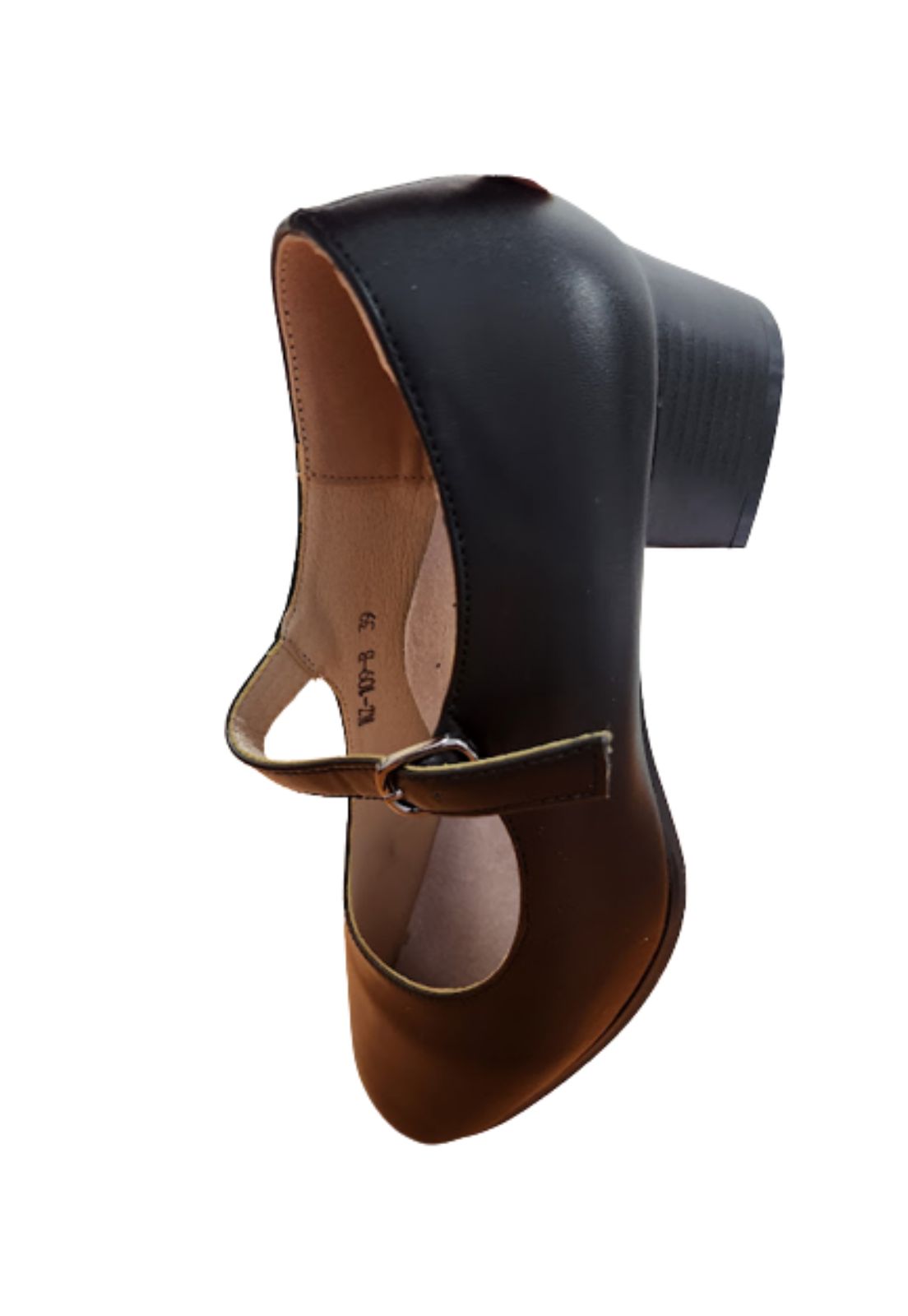 ZAPATO DE CUECA HUASA MUJER NEGRO - 3