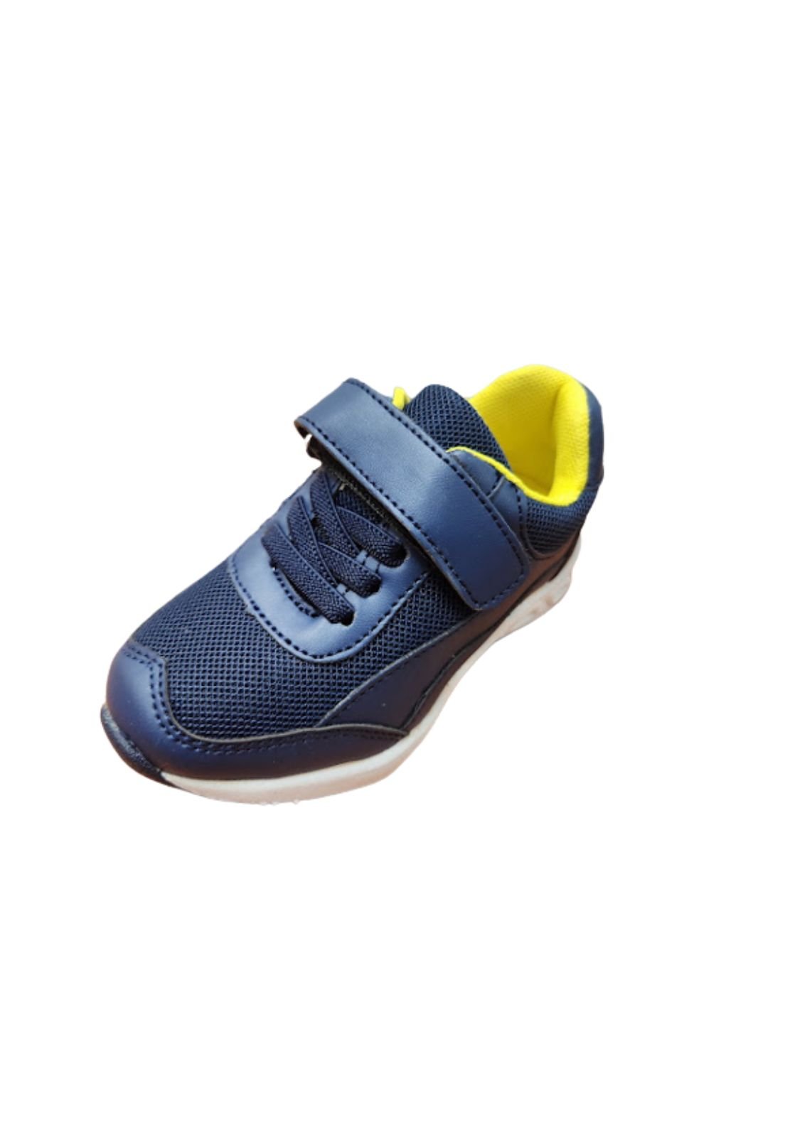 ZAPATILLA DEPORTIVA VELCRO NIÑO AZUL - 1