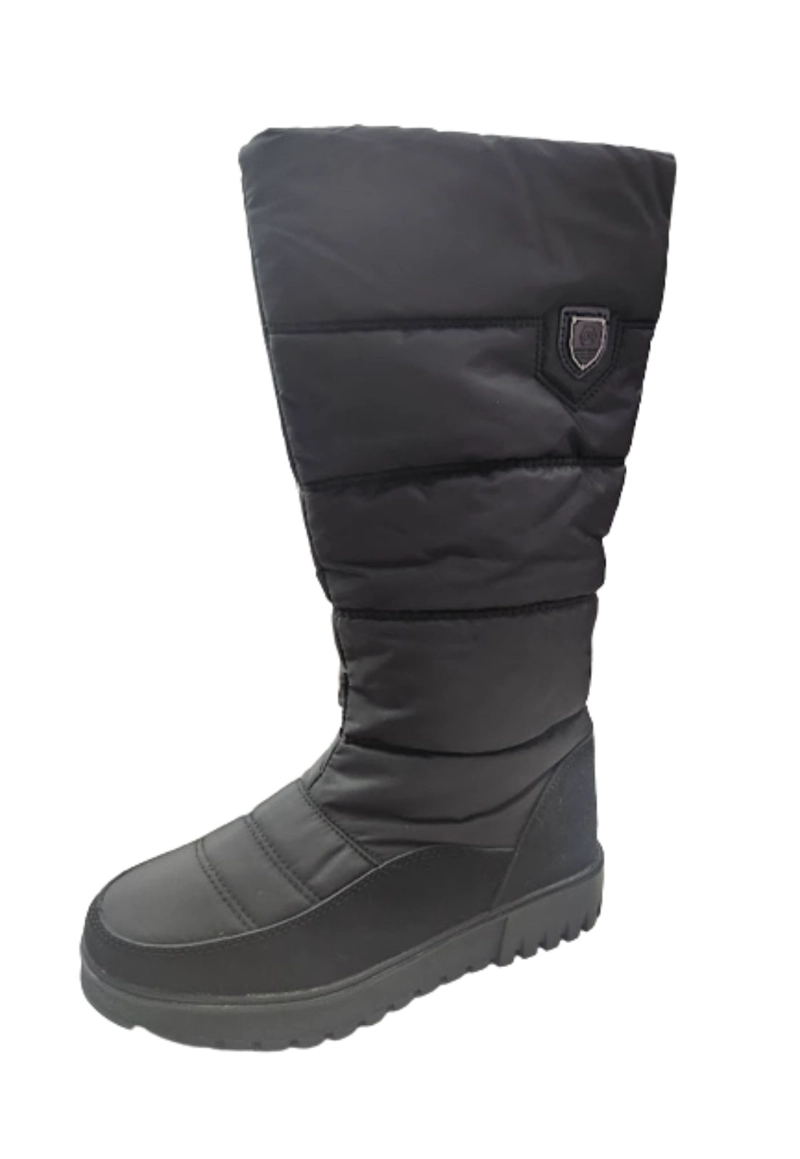 BOTAS MUJER VINNYS OUTLET NEGRO IMPERMEABLE - 1