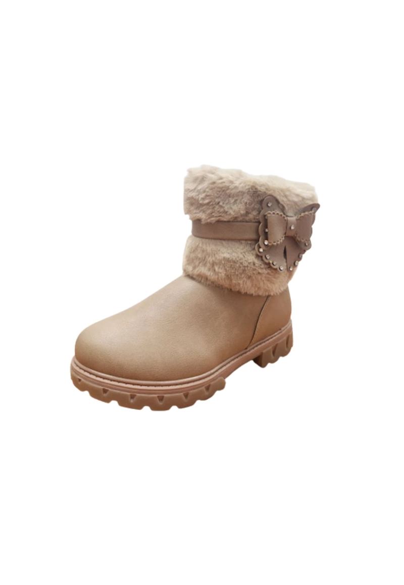 BOTA DE INVIERNO BEIGE NIÑA - 1